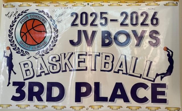 JV boys BB 3rd place 2025-26